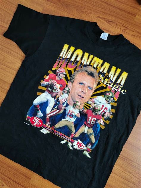 Score Big with Joe Montana T-Shirts - Buy Now!