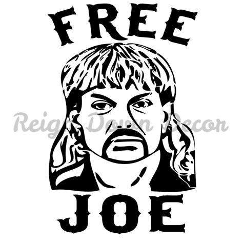 Unleash Your Wild Side with Joe Exotic SVG - Bring the Tiger King Home for Endless Creativity!