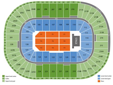 Joe Louis Seat Map