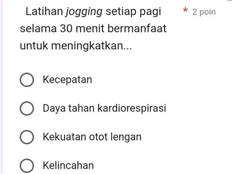 Jogging Latihan 30 Menit