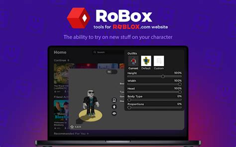 Jogue Roblox com extras! RoBox