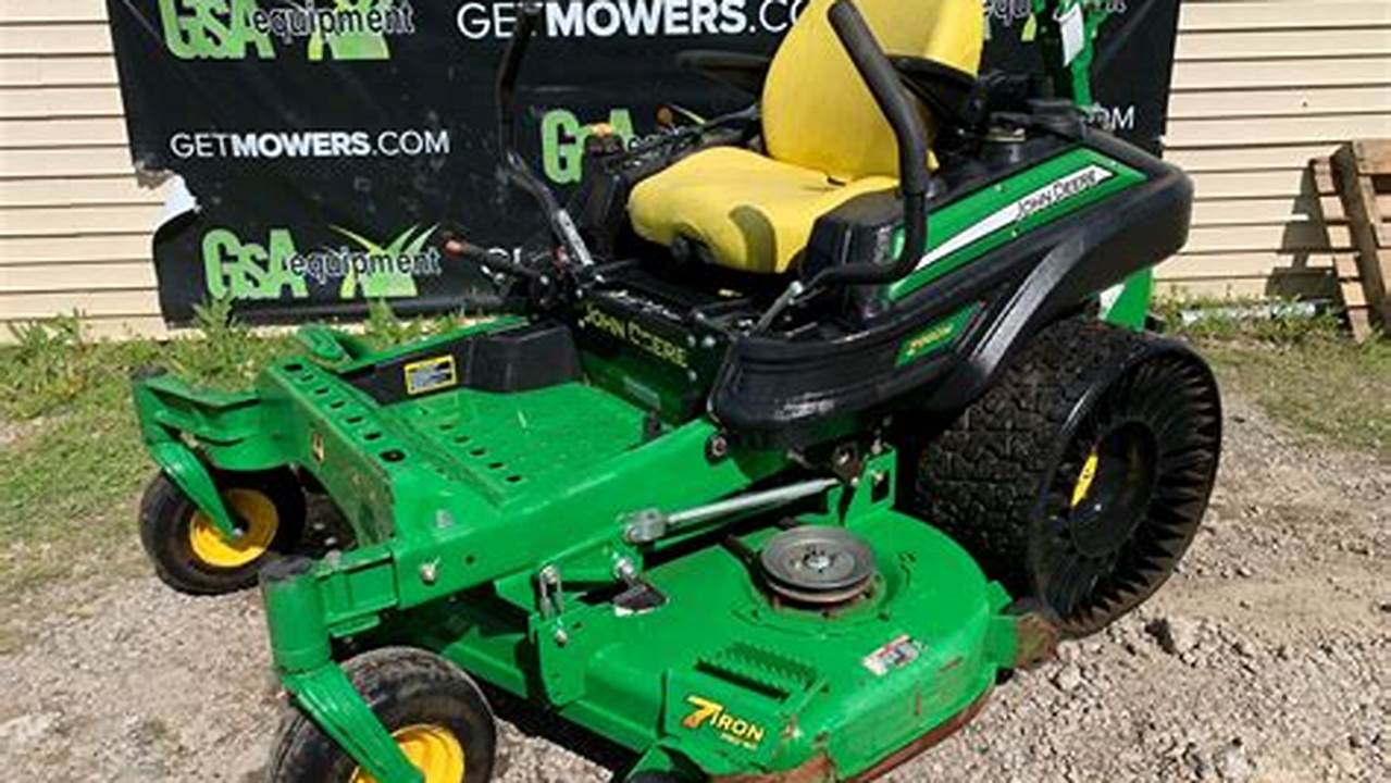 Uncover the Secrets: Discover the Ultimate Guide to John Deere Mowers for Sale