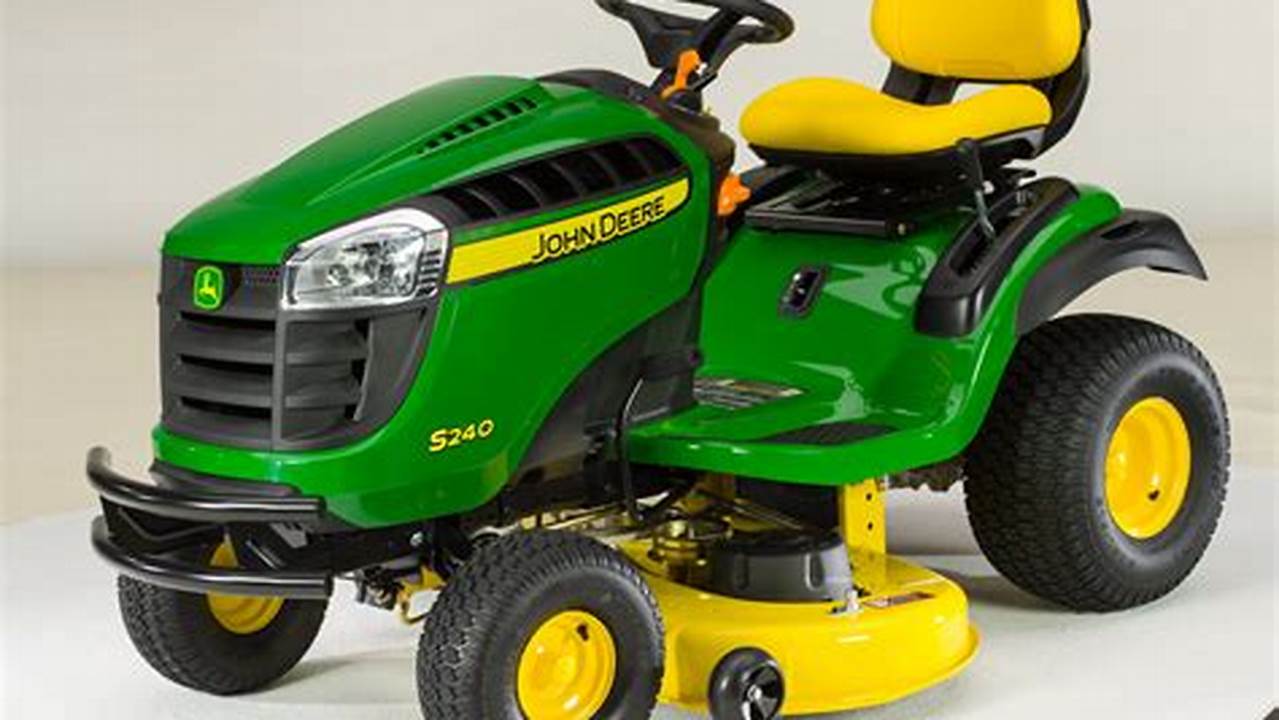 Uncover the Secrets of John Deere Tractor Mowers: Your Ultimate Lawn Care Guide