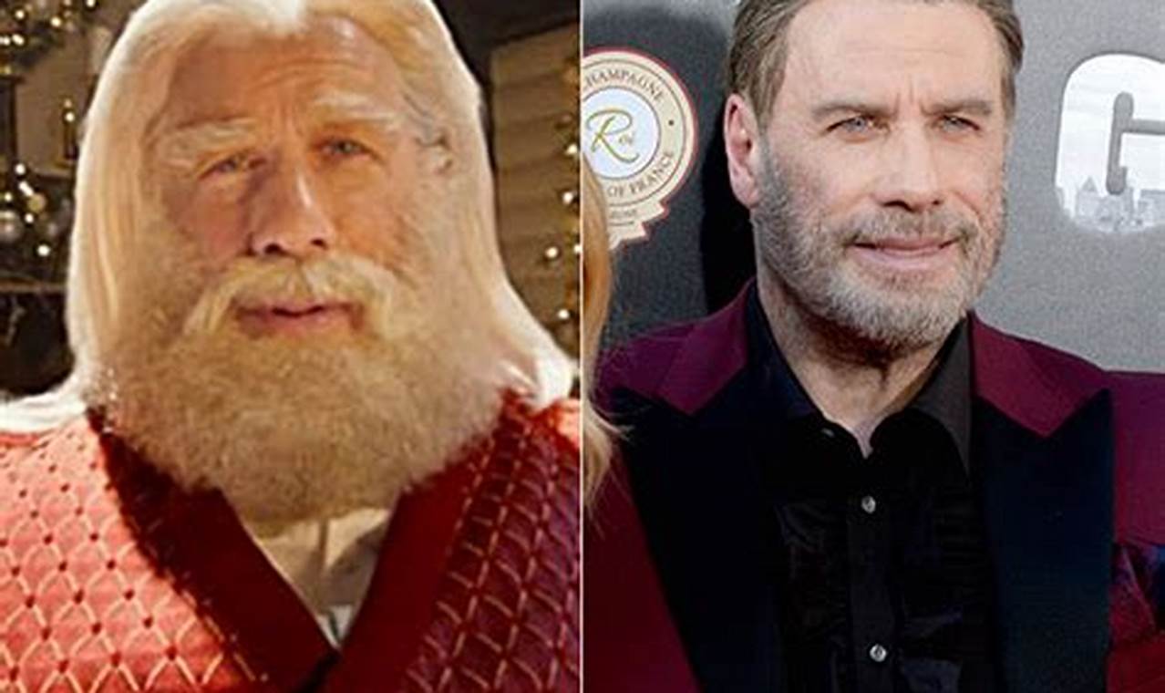 John Travolta Santa Movie 2024