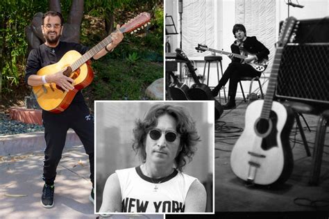 John Lennon and his guitar