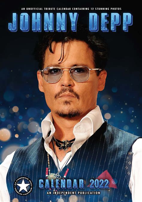 Johnny Depp Calendar