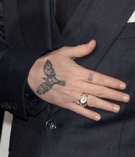 Johnny Depp Right Hand Tattoo