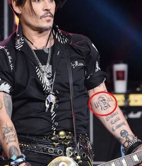 Johnny Depp Tattoos 2021