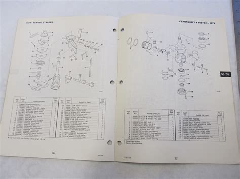 Johnson Parts Catalog