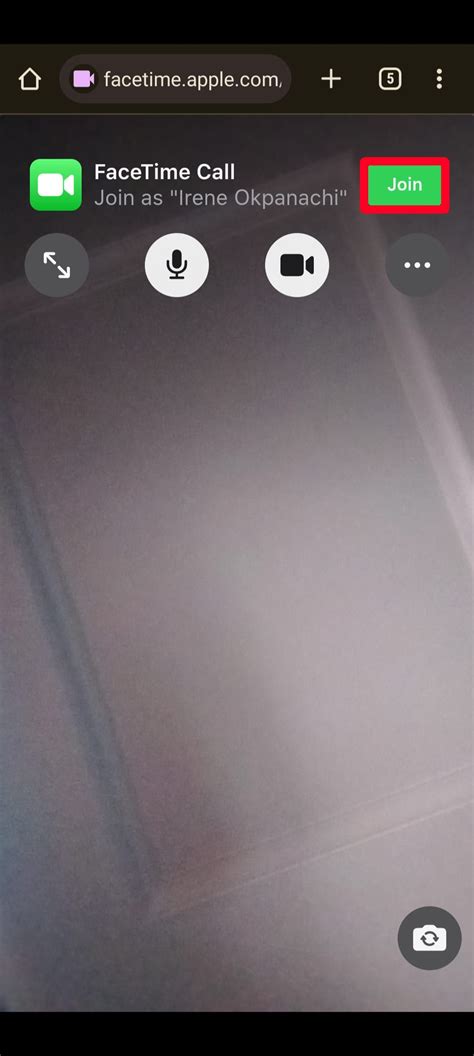 Join a FaceTime call from an Android Phone or Windows PC