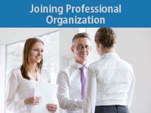 Joining Professional Organizations