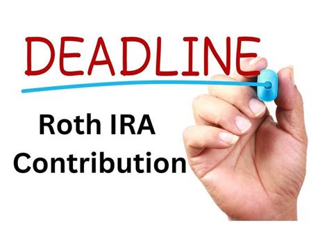Joint IRA Contribution Deadlines