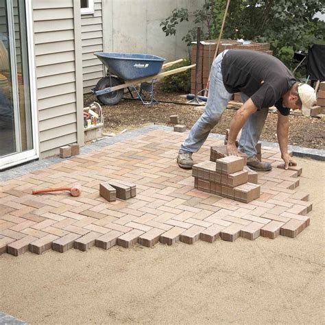 Jointing the Pavers
