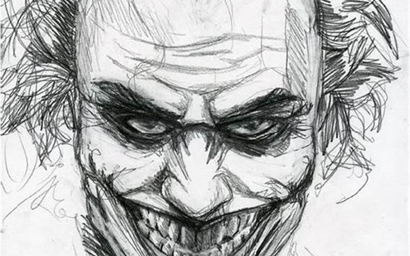 Joker Drawing Tips