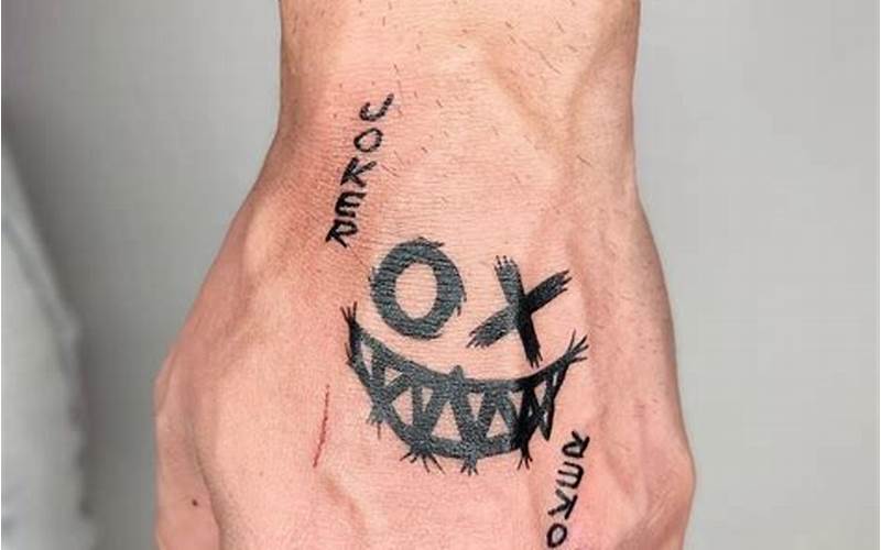 Joker Hand Tattoo Smile Variations