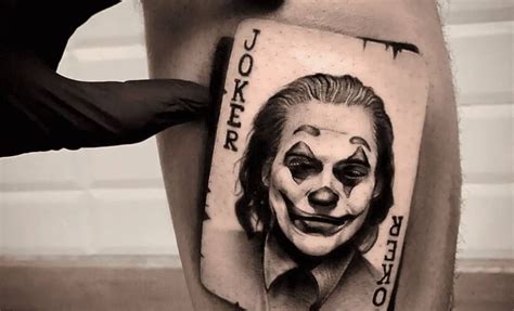 Joker Tattoo Design Ideas, Meanings, and Photos TatRing