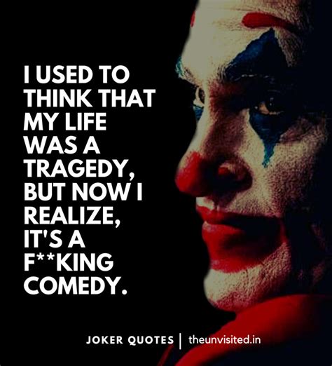 Joker Quotes Tragedy