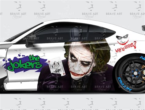 Joker Sticker For Car