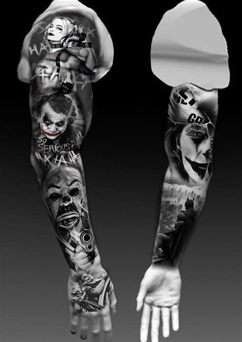Joker Tattoo 3d