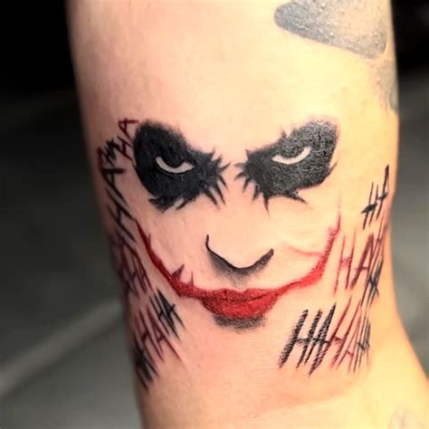 Joker Tattoo A Color