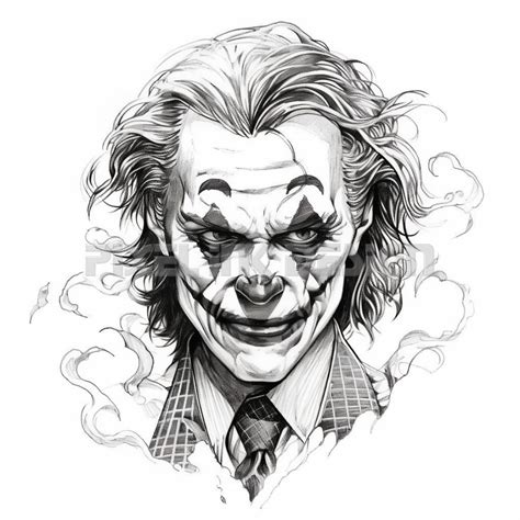Joker Tattoo Background