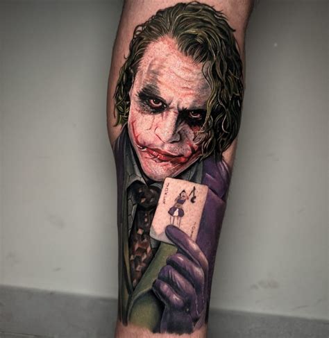 Joker Tattoo Designs For Men