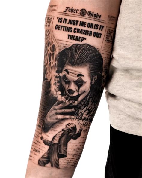 Joker Tattoo Forearm