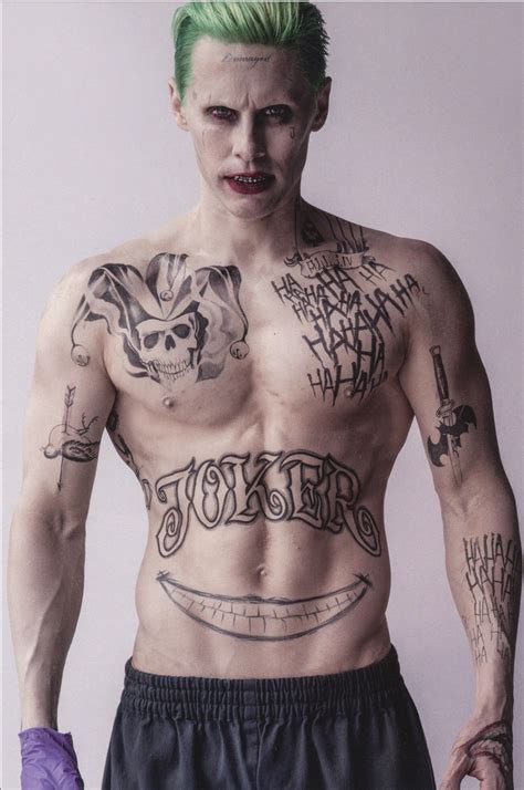 Joker Tattoos Jared Leto