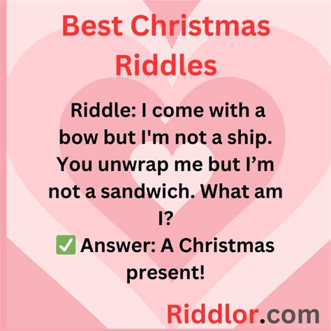 Jokes 24 Christmas Riddles