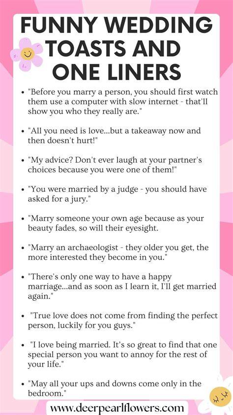 Jokes for the Reception
