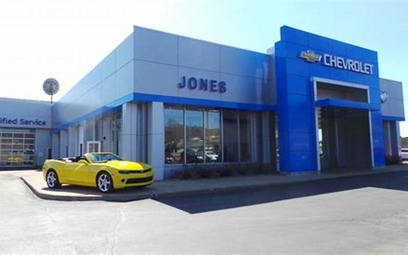 Jones Chevrolet Dealership Exterior