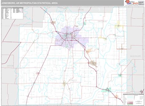 Jonesboro Ar Zip Code Map