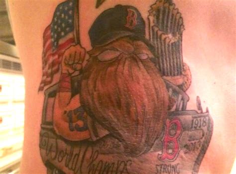 Former Kansas City Royals outfielder Jonny Gomes' tattoo