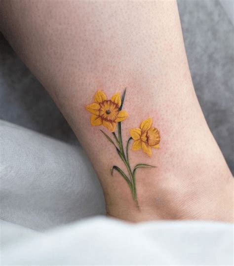Jonquil Flower Tattoo