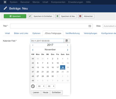 Joomla Calendar Module Free