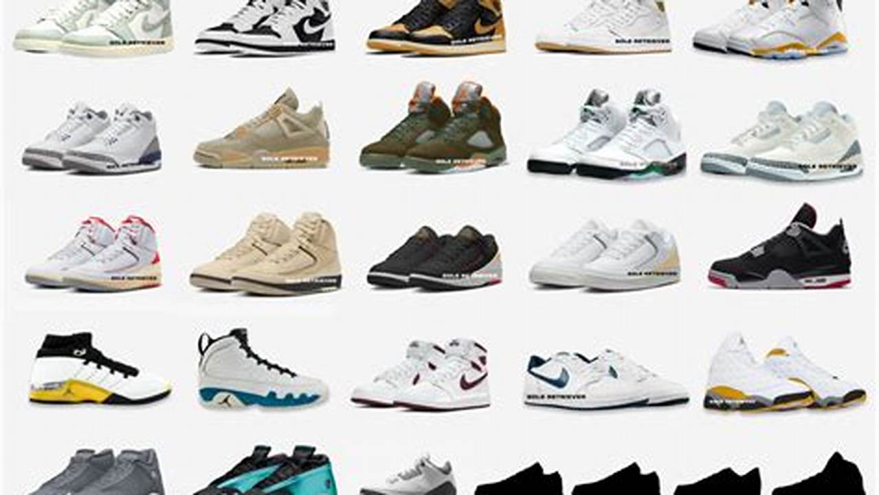 Jordan 1 2024 Lineup