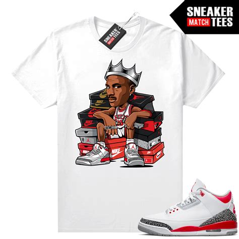 Get Your Style On Point with Jordan 3 Fire Red Shirt