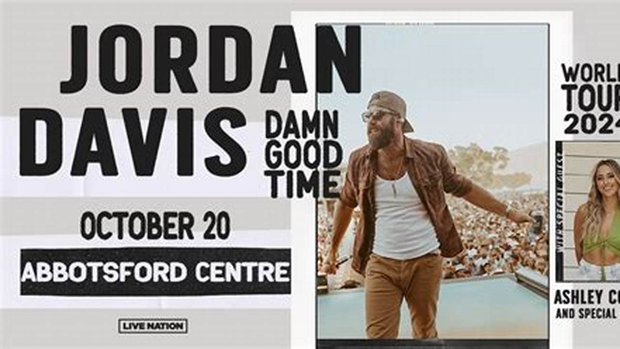 Jordan Davis Concert Schedule 2024