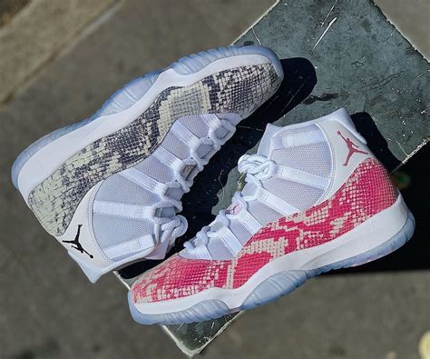 Unleash Your Style with Jordan 11's Exotic Snake Skin Design