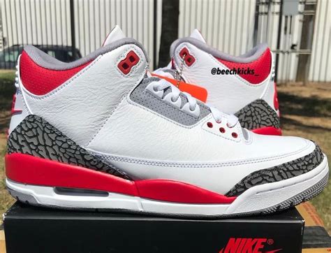 Get fire-ready with Jordan 3 Fire Red shirts!