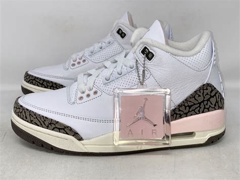 Step up your style game with feminine grace: Unveiling the stunning Jordan 3 collection for women