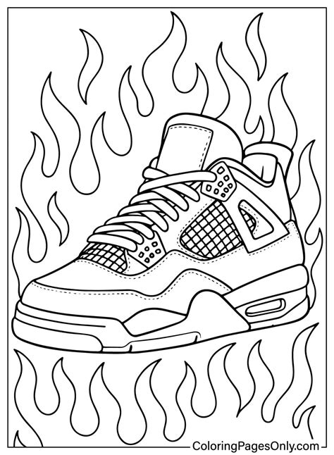 Jordan Coloring Page