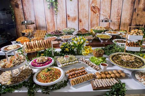 Jordanian Food buffet