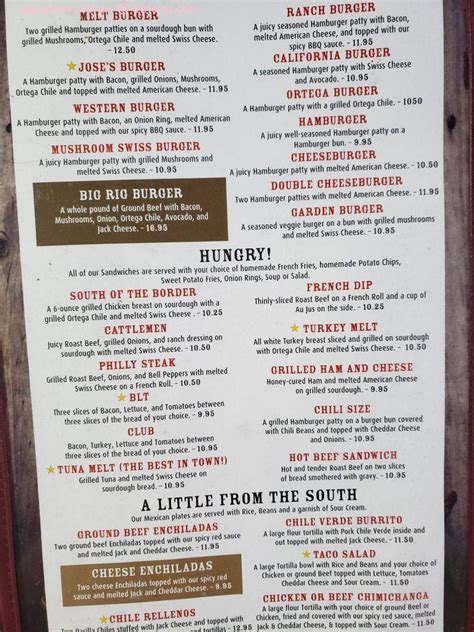 Savor the Flavors of the Countryside: Exploring Jose's Country Kitchen Menu!