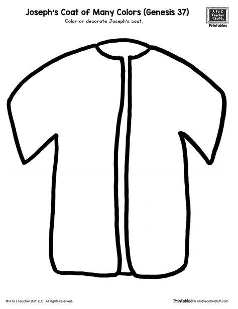 Joseph Many Colored Coat Coloring Page