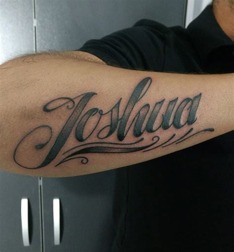 Name tattoo Joshua Evol Tattoo PA Name tattoos, Tattoo