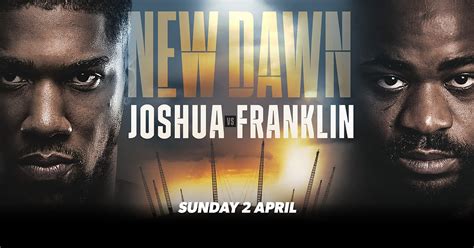 Joshua vs Franklin live stream