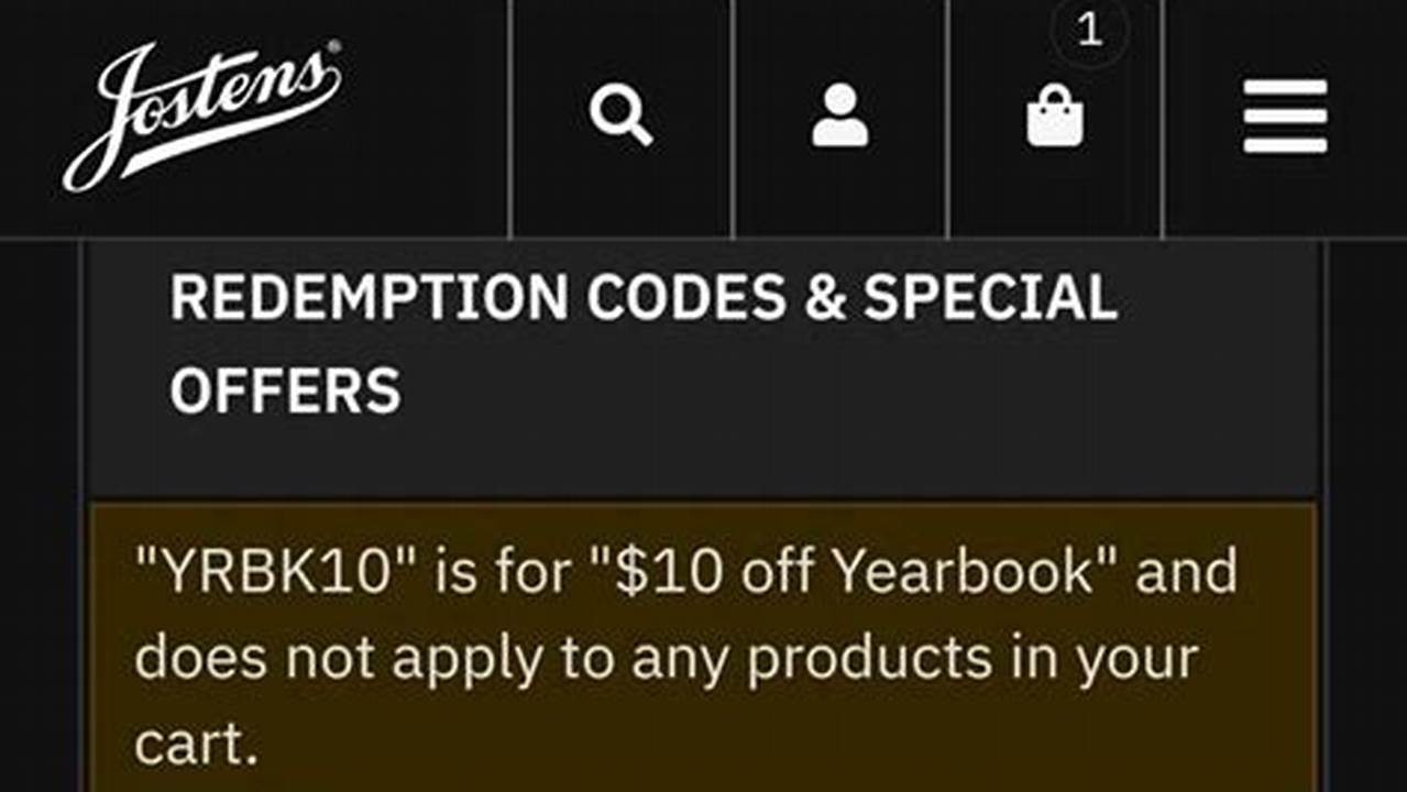 Josten Discount Code 2024