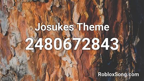 Josukes Theme Roblox ID - Roblox Music Code - YouTube