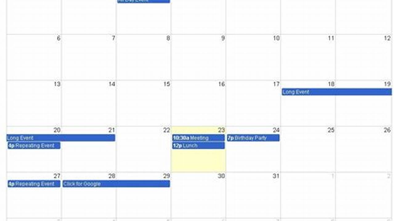 Jquery Week Calendar Demo